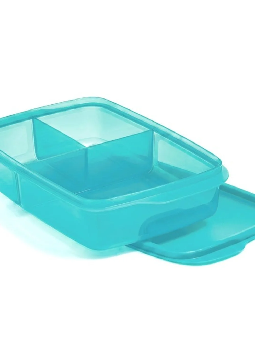 Tupperware 3-Piece Food Storage Set in Yellow, Teal, Coral